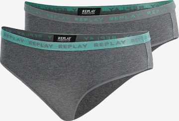REPLAY Panty in Grey: front