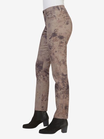 Linea Tesini by heine Normalny krój Jeansy w kolorze beżowy