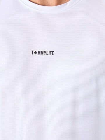 T-Shirt Tommy Life en blanc