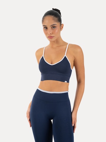 Haut de sport Smilodox en bleu : devant