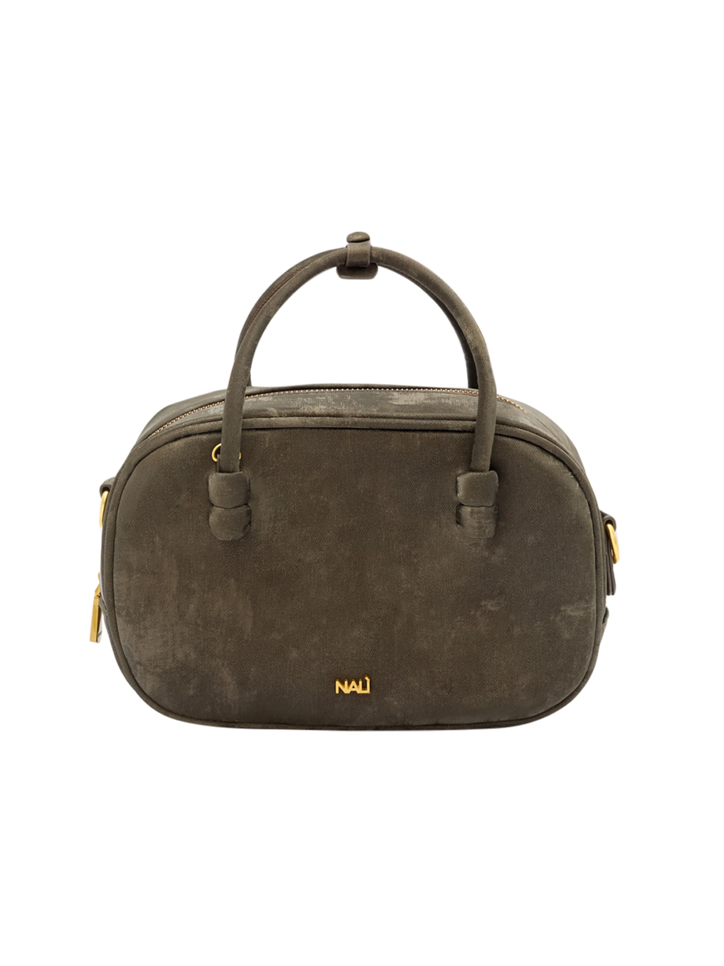 Borsa a mano 'LEO' di NALì in verde: frontale