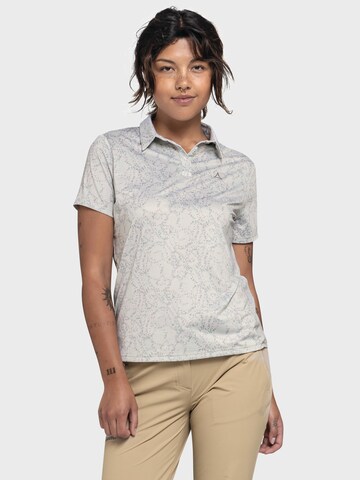 T-shirt fonctionnel ' Hiking Polo Shirt Style Todra WMS ' Schöffel en beige : devant