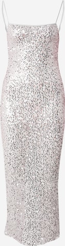 AÉROPOSTALE Cocktail Dress in Silver: front