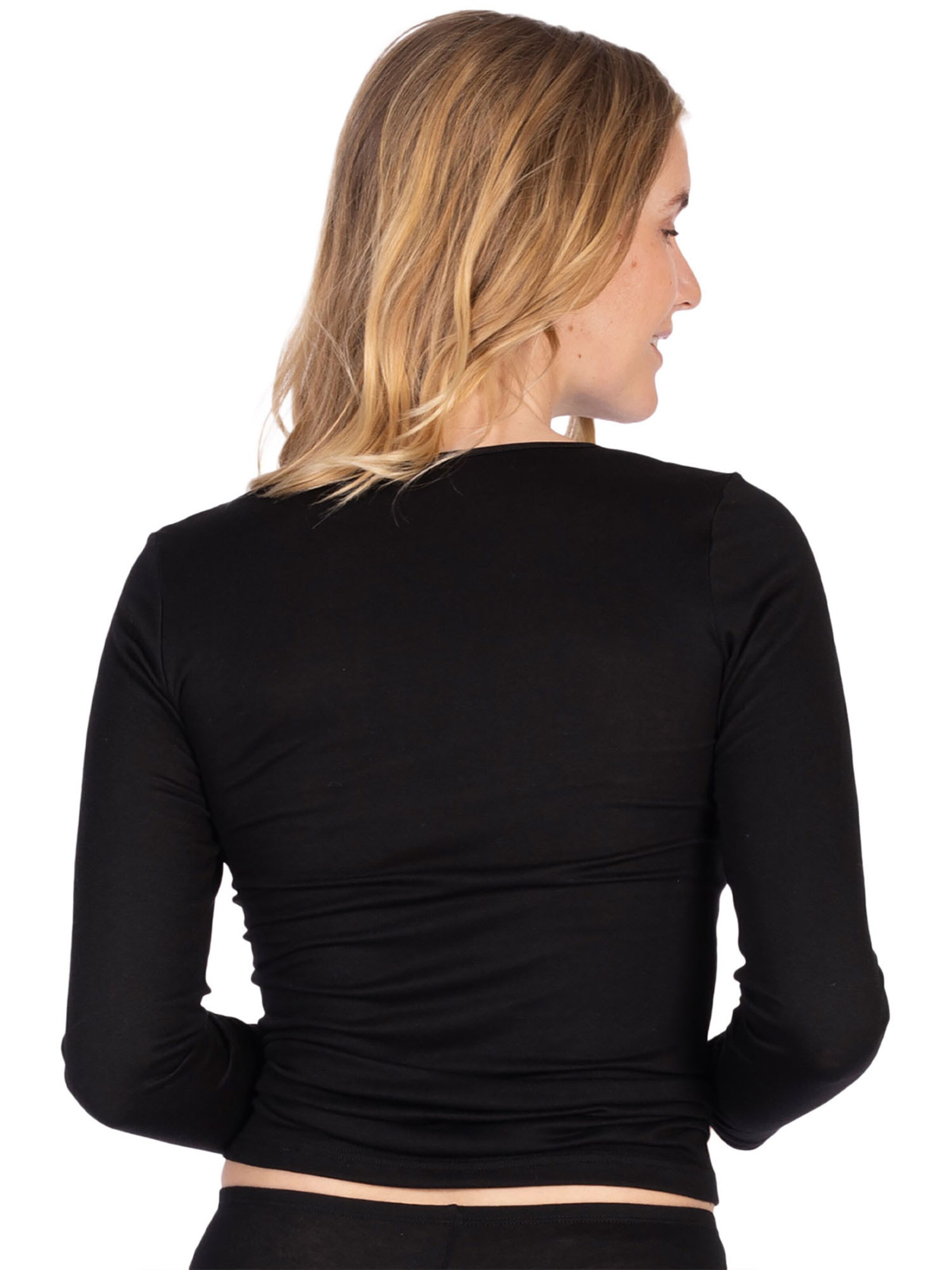Nina von C. Undershirt 'Motion' in Black
