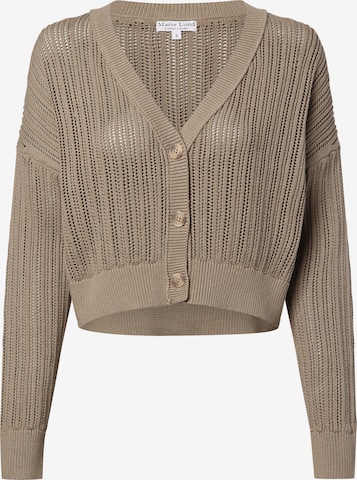 Cardigan Marie Lund en gris : devant