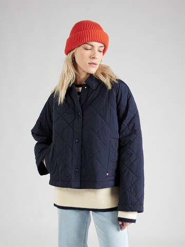 TOMMY HILFIGER Between-season jacket in Blue: front