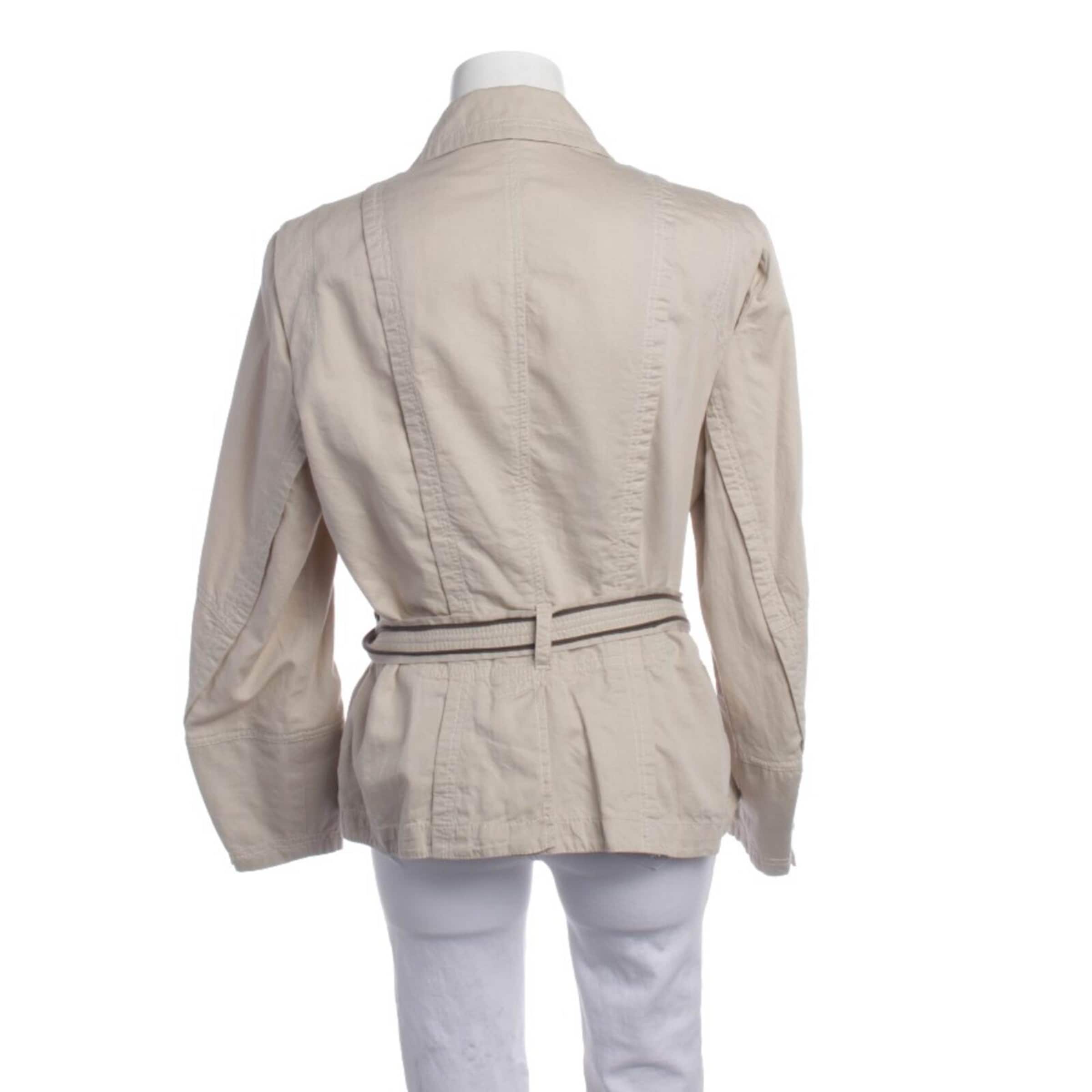Marc Cain Jacket & Coat in XL in White