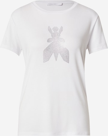 PINKO SHIRT CHIETI ウーマンホワイトライトブルー PINKO SHIRT CHIETI ウーマンホワイトライトブルー PINKO Shirt