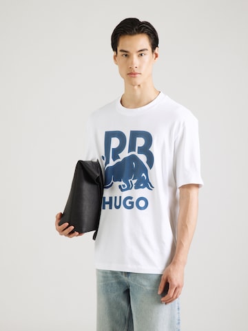 T-Shirt 'Dayla' HUGO en blanc : devant