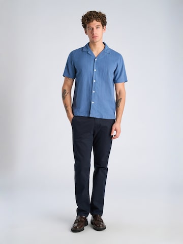 Lindbergh Regular Fit Hemd‌‌‌‌‌‌‌‌‌‌ in Blau