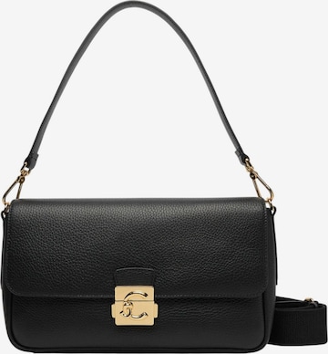 Coccinelle Handbag 'Handbag Grained Leather' in Black: front