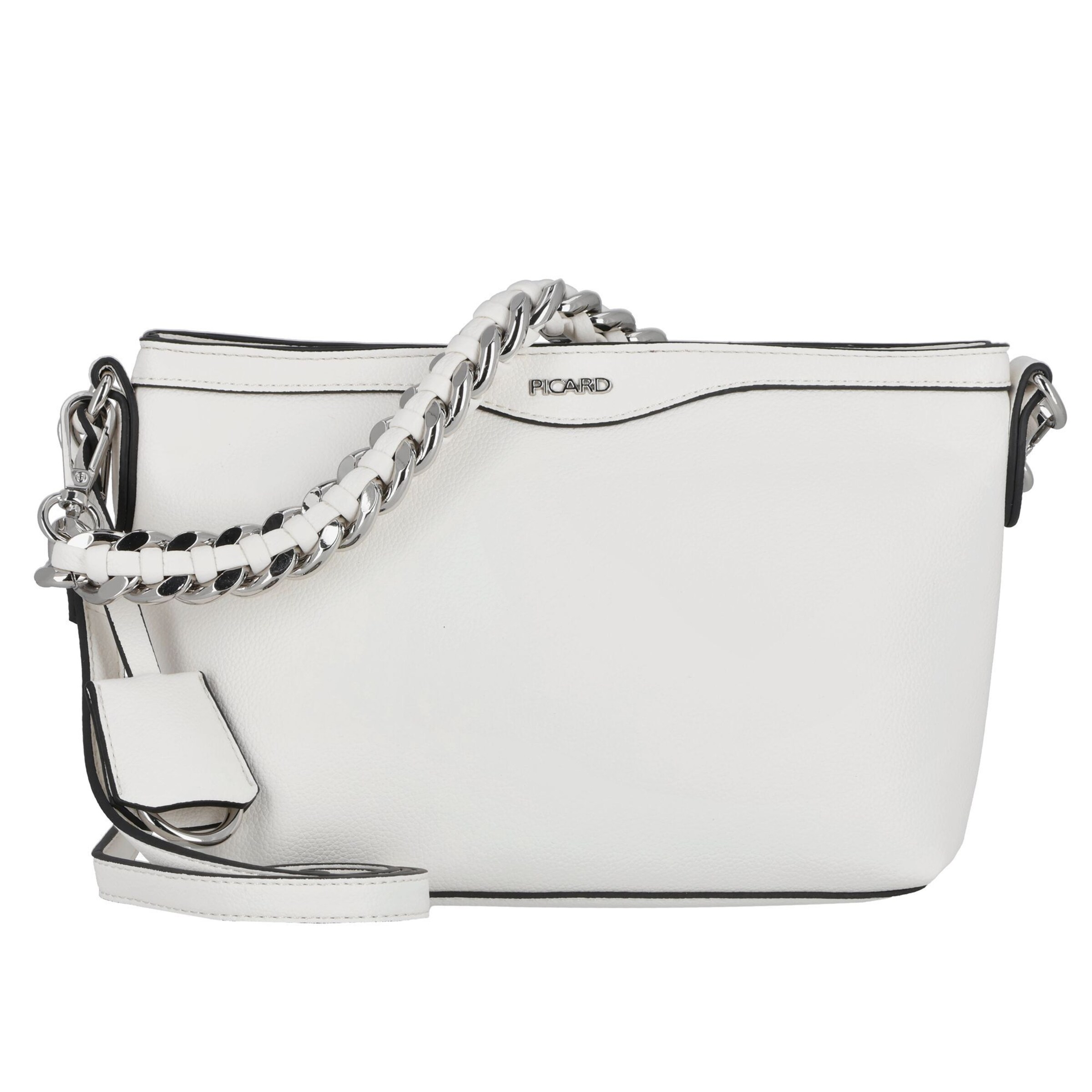 Picard Schoudertas 'Lyon' in Wit: voorkant