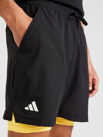 ADIDAS PERFORMANCE - regular Pantalón deportivo en negro