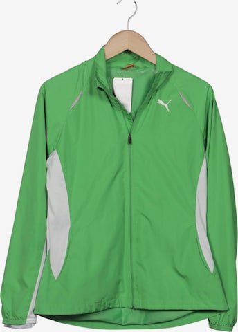 PUMA Jacke M in Grün: Vorderseite