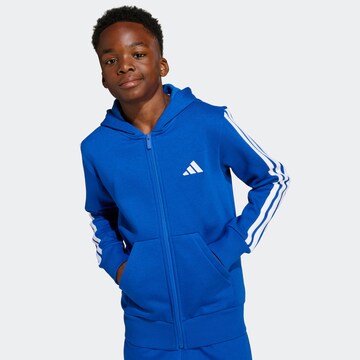 ADIDAS SPORTSWEAR Sportsweatjacke 'Essentioals' in Blau