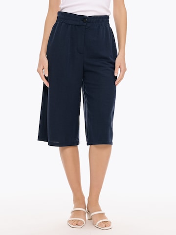 4TAILORS - Loosefit Calças em azul: frente