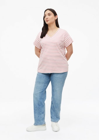 T-shirt s.Oliver CURVE en rose