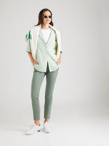 VERO MODA Slimfit Chino in Groen