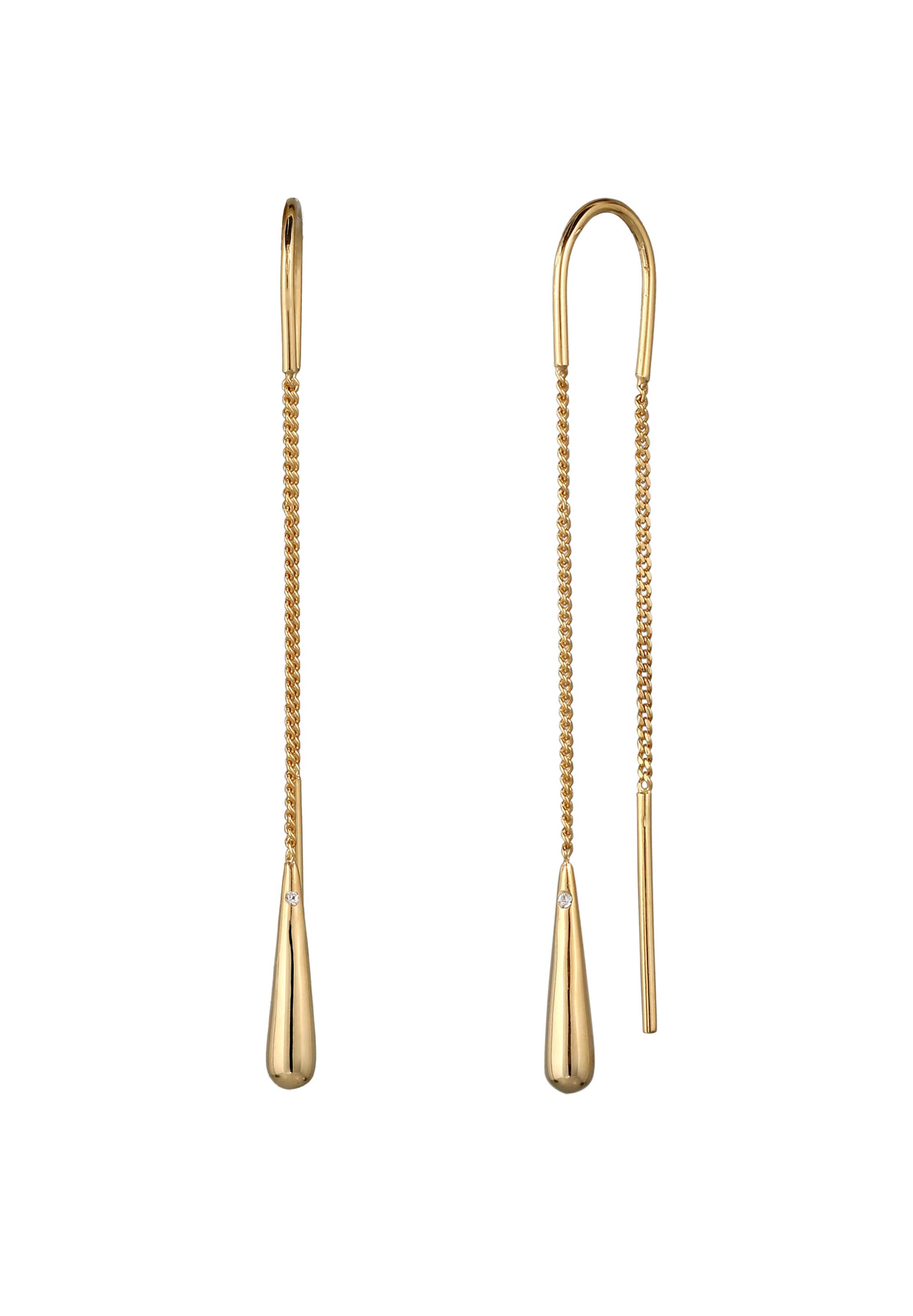 ELLI Ohrringe in Gold: Vorderseite