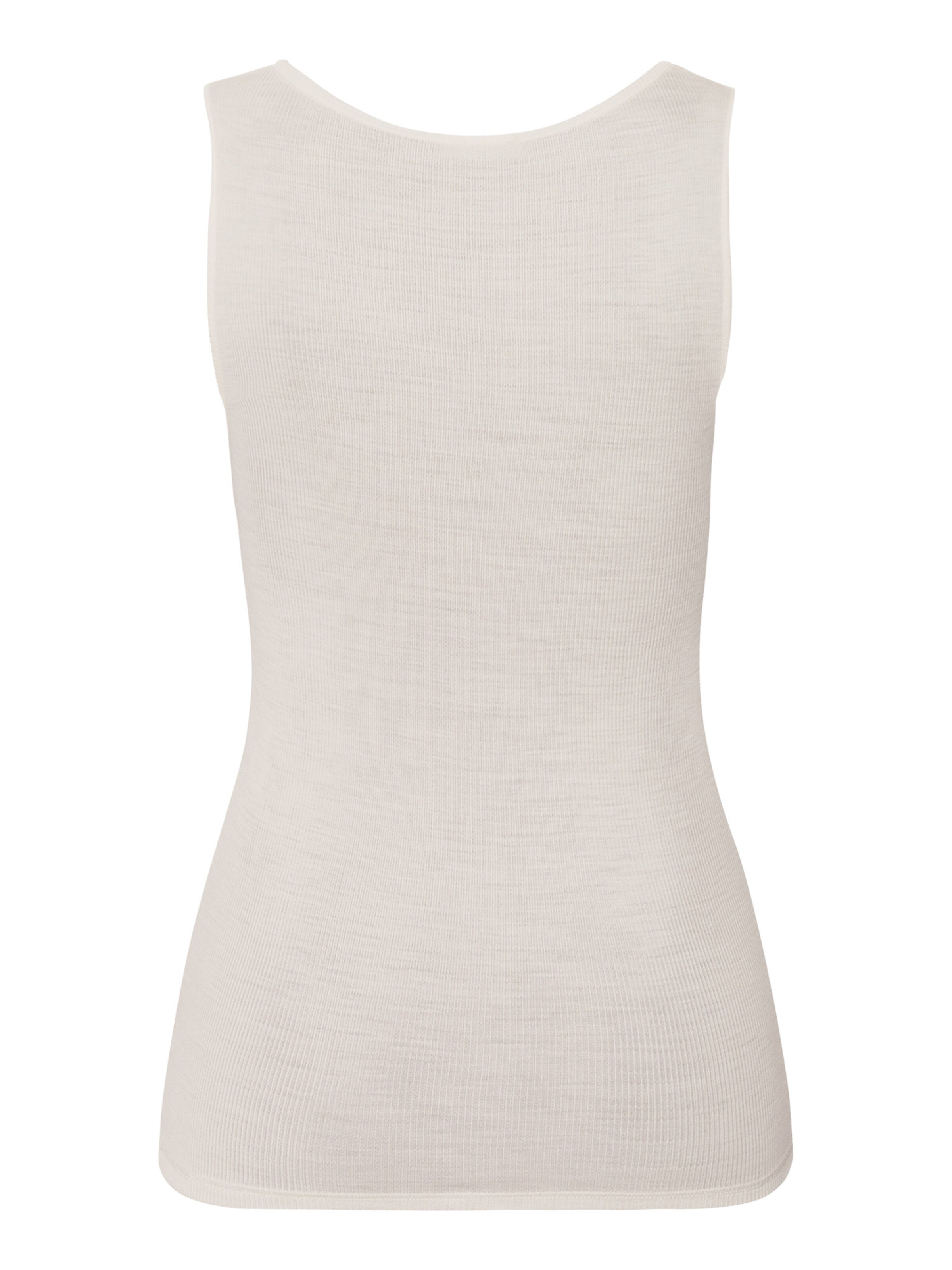 Haut ' Woolen Lace ' Hanro en blanc