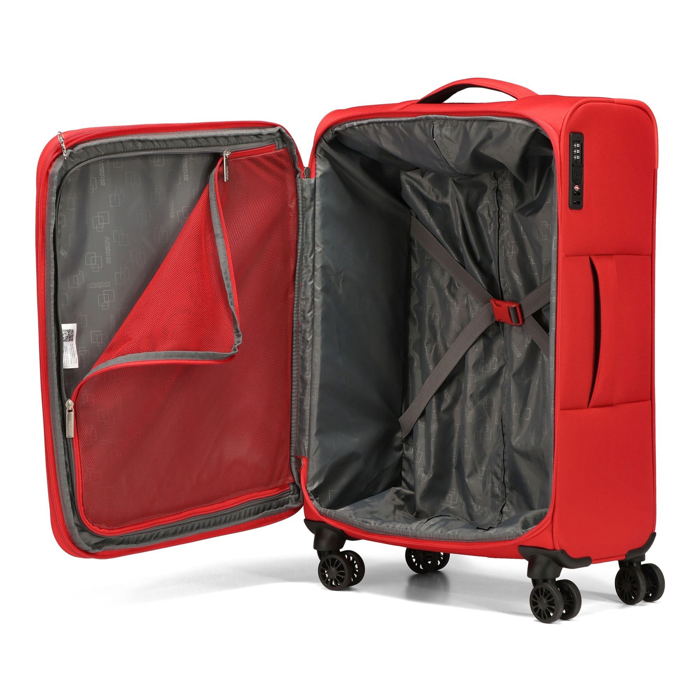 Valisette American Tourister en rouge