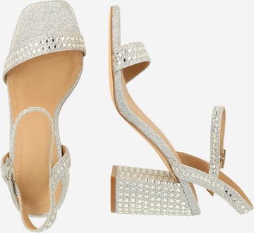 Dorothy Perkins Sandalen met riem in Zilver