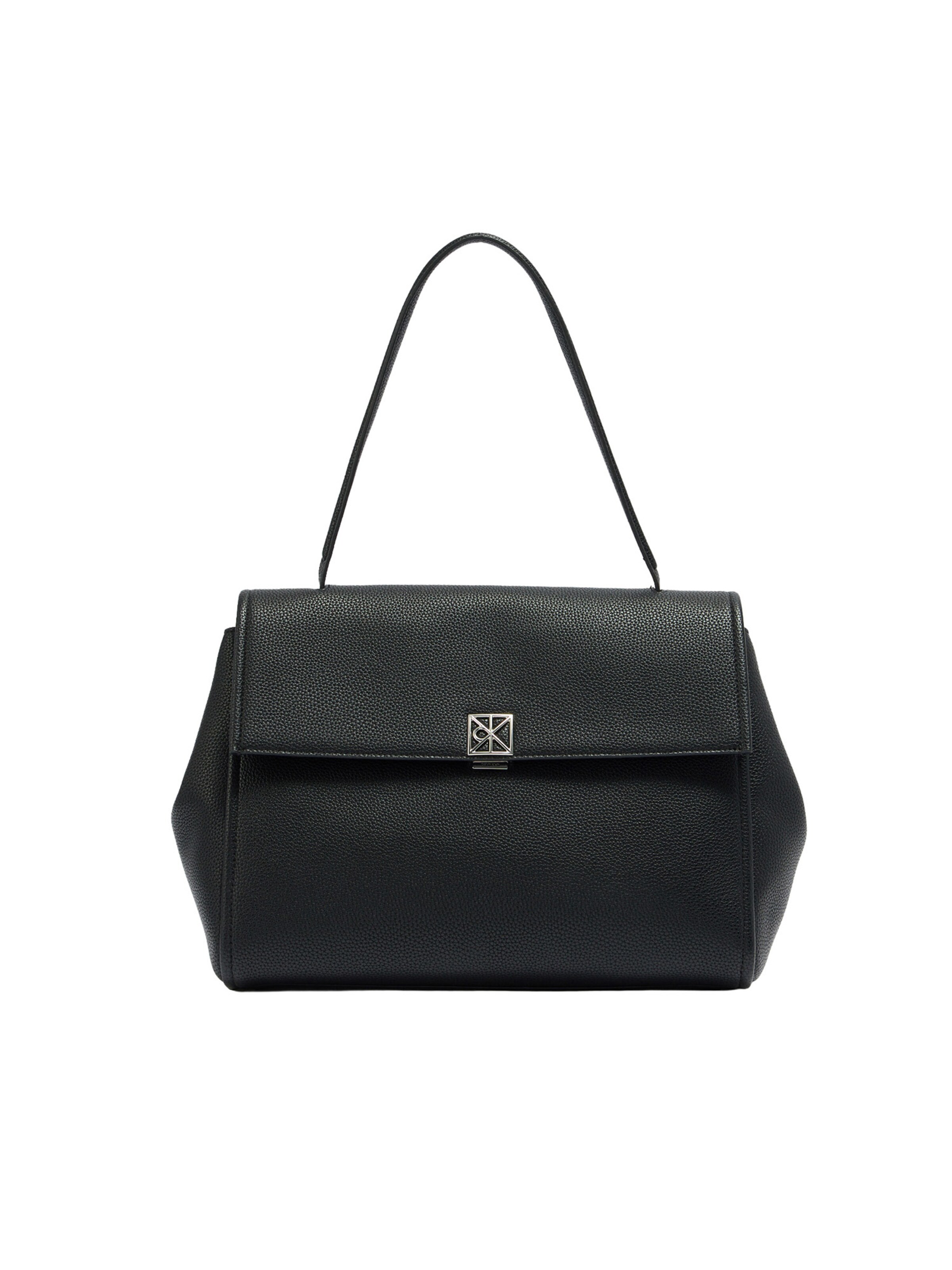 Calvin Klein Schultertasche 'EMBLEM' in schwarz, Produktansicht