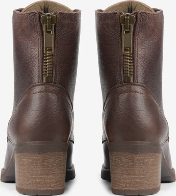 BULLBOXER Lace-Up Ankle Boots in Brown