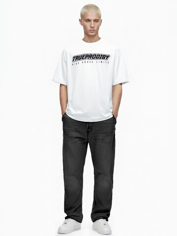 trueprodigy T-Shirt ' Toni ' in Weiß