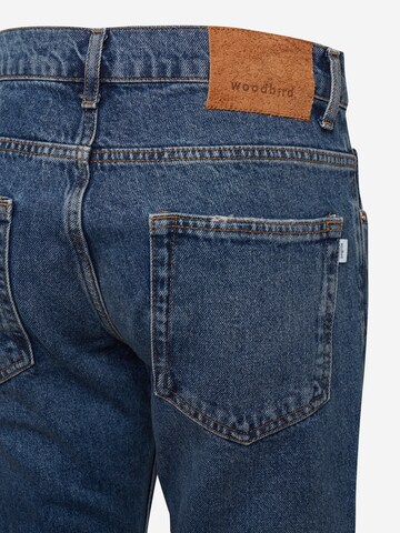 Woodbird Regular Jeans 'Doc Blooke' in Blauw