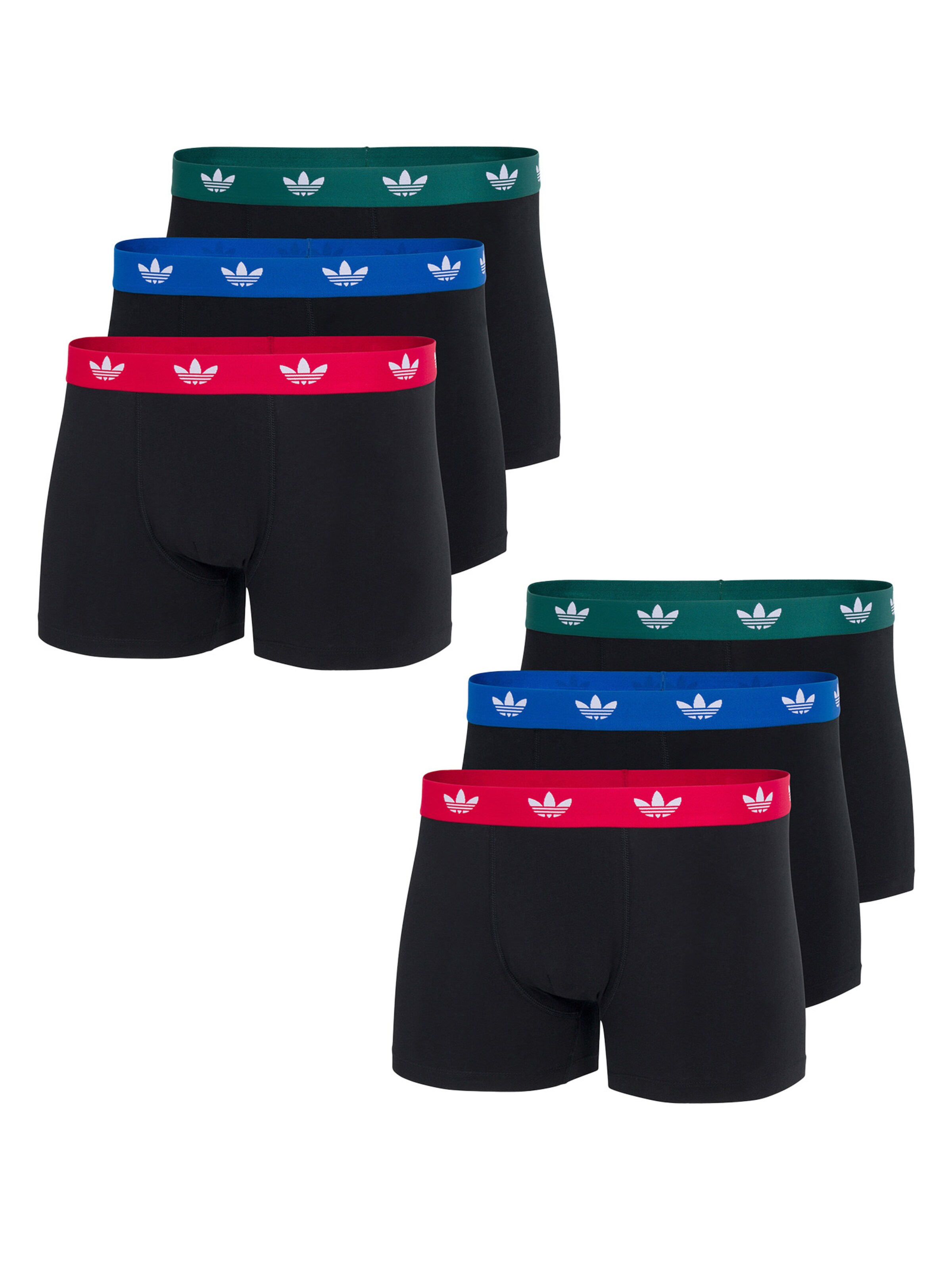 ADIDAS ORIGINALS Boxer shorts ' Comfort Flex Cotton ' in Black: front