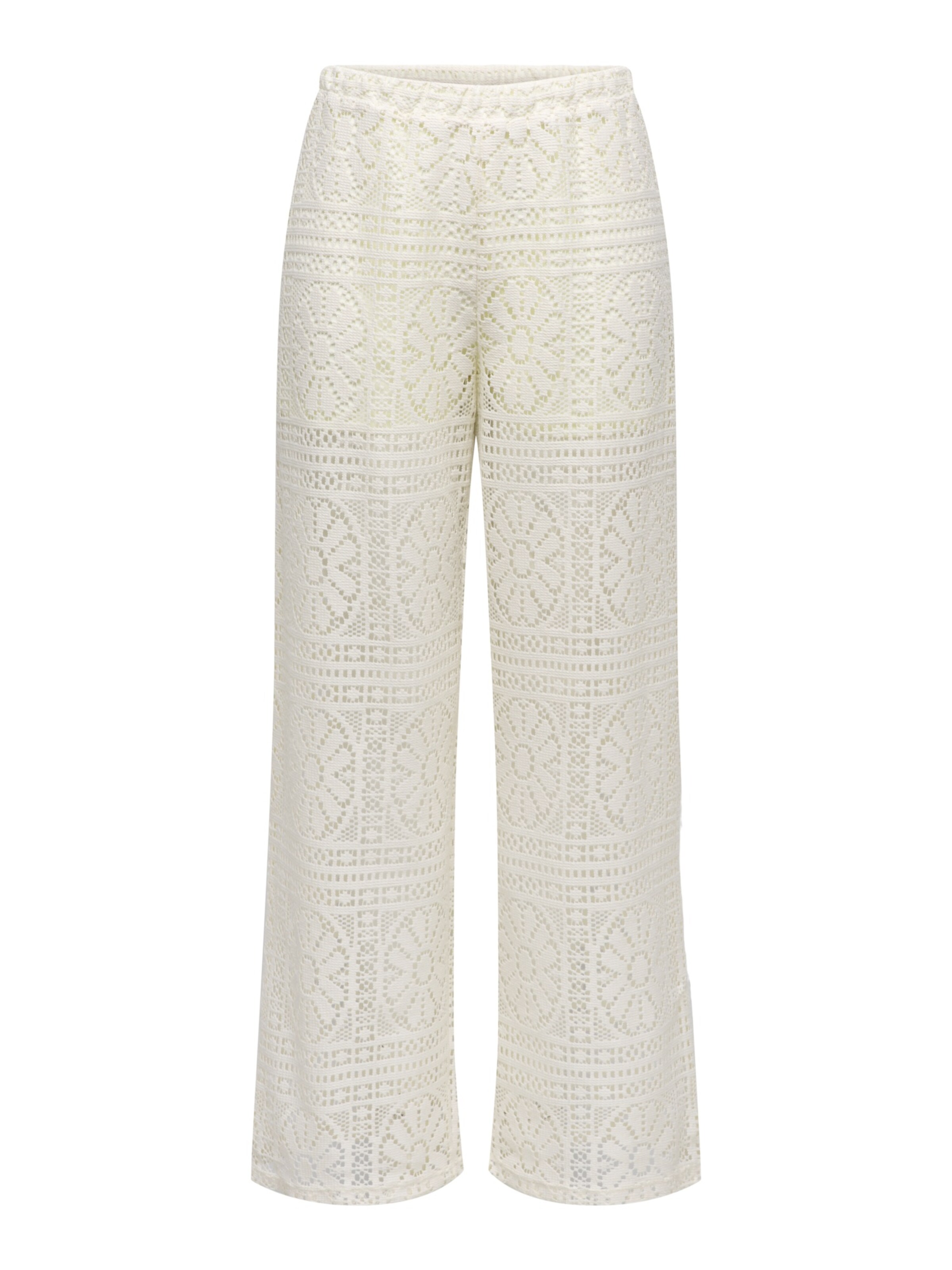 Wide Leg Pantalon 'KOGLIAN' ONLY GIRLS en beige : devant