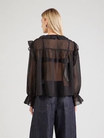 VERO MODA Bluzka 'VMPETRA' w kolorze czarny