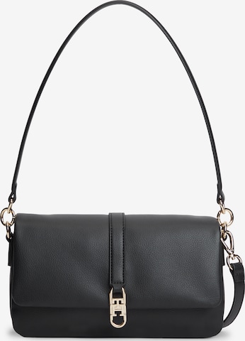 TOMMY HILFIGER - Mala de ombro 'LIBRE' em preto: frente