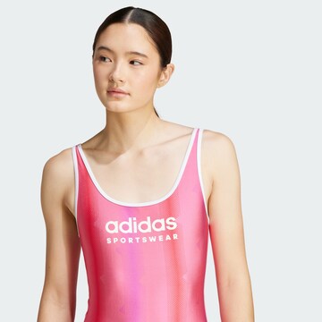 ADIDAS SPORTSWEAR Αθλητικό ολόσωμο μαγιό 'Tiro' σε ροζ