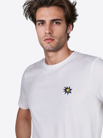 PIERRE CARDIN T-Shirt in Weiß