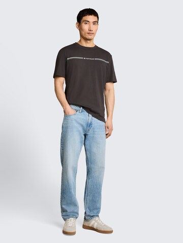 TOM TAILOR T-Shirt in Braun