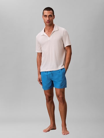 Calvin Klein Swimwear Zwemshorts 'ESSENTIALS' in Blauw