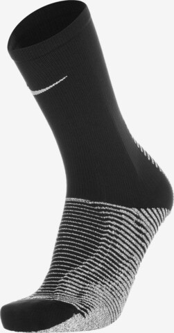 NIKE Soccer Socks in Black: front