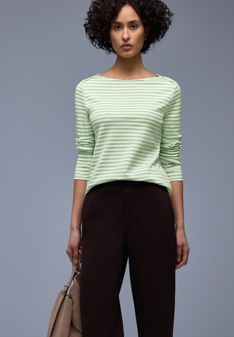 STREET ONE Shirt in Green: front