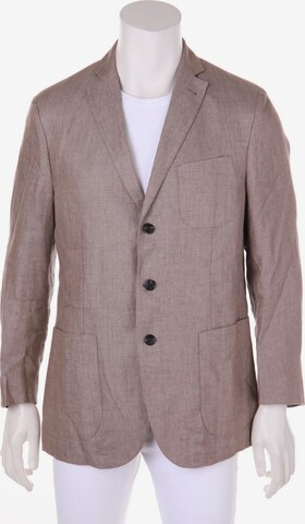 Navyboot Suit Jacket in L-XL in Brown: front