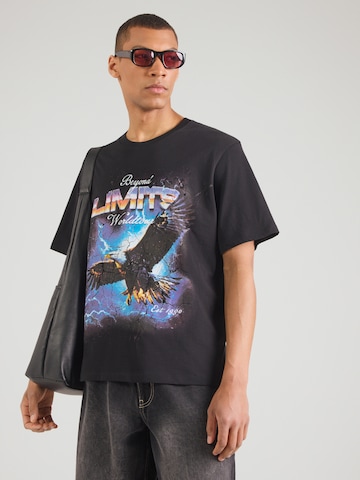 Maglietta 'JORBAND' di JACK & JONES in nero: frontale