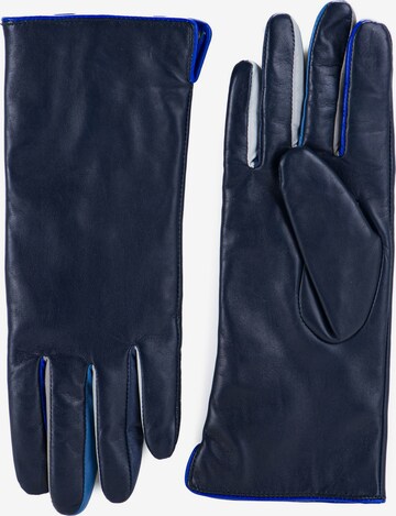 Gants mywalit en bleu : devant