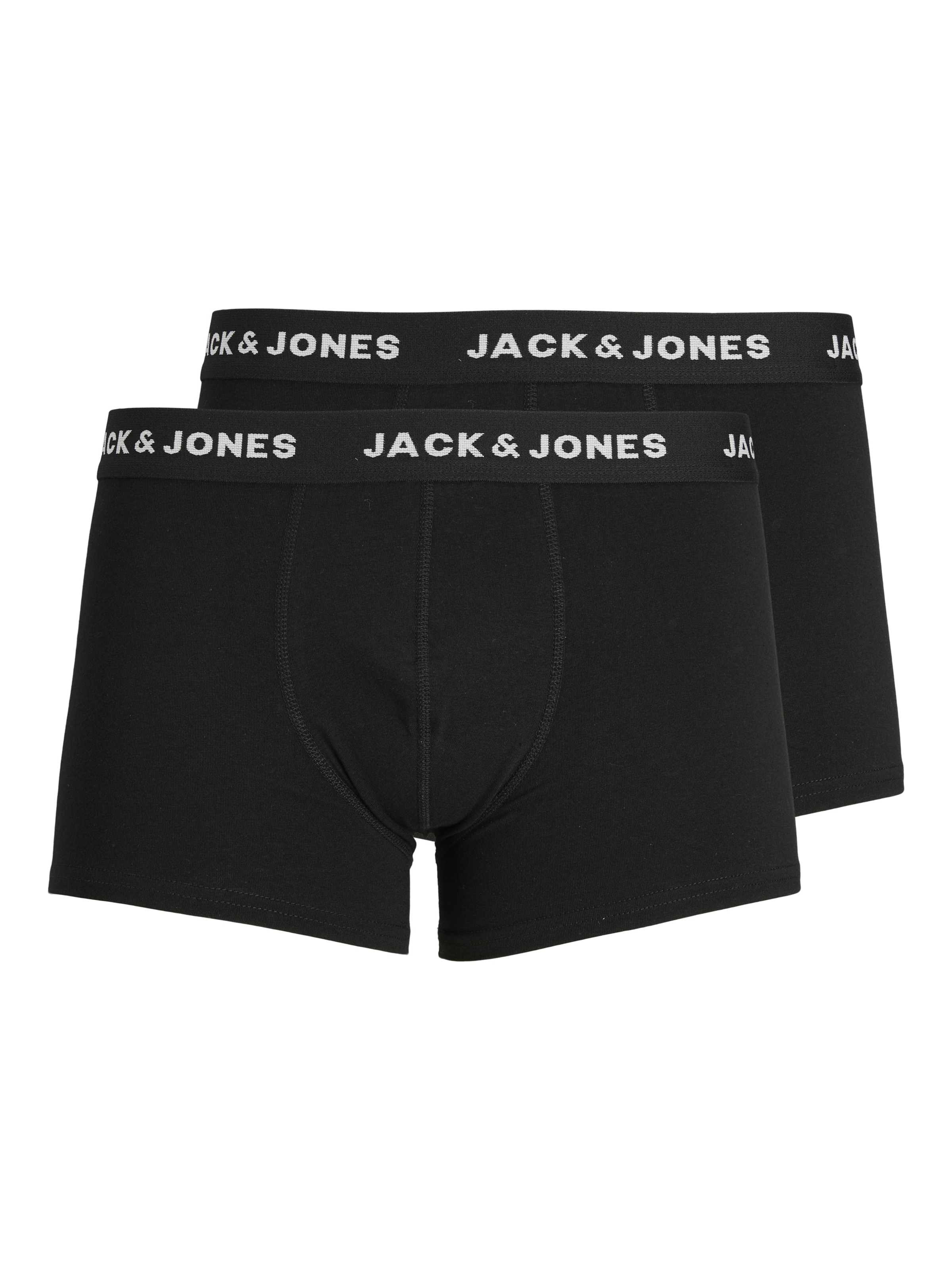 JACK & JONES Boksarice | črna barva: sprednja stran