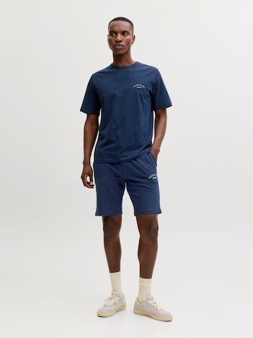 Survêtement 'JJCOLLEGE' JACK & JONES en bleu : devant