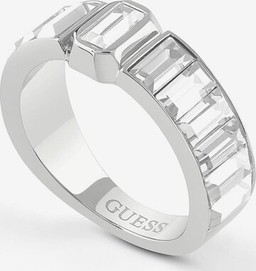 GUESS Ring 'Hashtag' in Silver: front