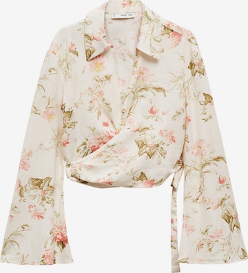 MANGO Blouse 'CARLA' in White: front
