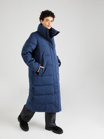 Manteau d’hiver 'Petra' MSCH COPENHAGEN en bleu : devant