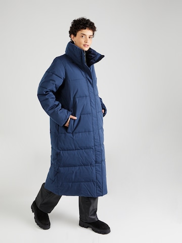 MSCH COPENHAGEN Winter Coat 'Petra' in Blue: front