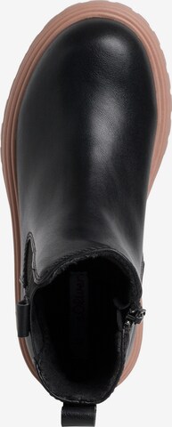 s.Oliver Chelsea Boots in Schwarz